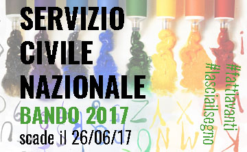 BANDO DI SERVIZIO CIVILE 2017